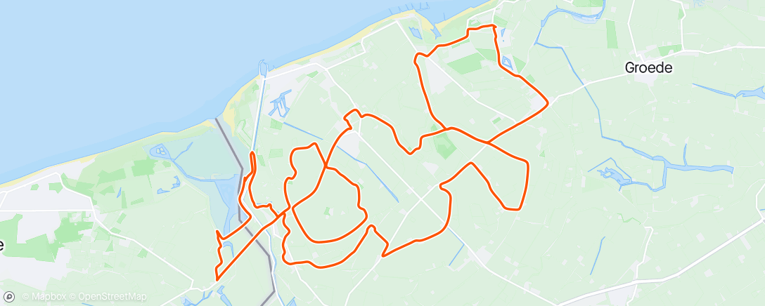 Carte de l'activité Met de crosser door Zeeuw-Vlaanderen