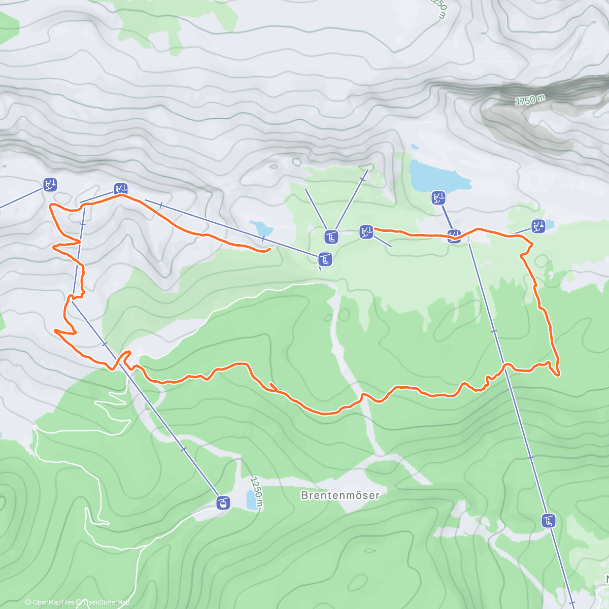 Map of the activity, Tauplitzalm🇦🇹 #5 - kvalitní horský běh (s úžasnými výhledy)