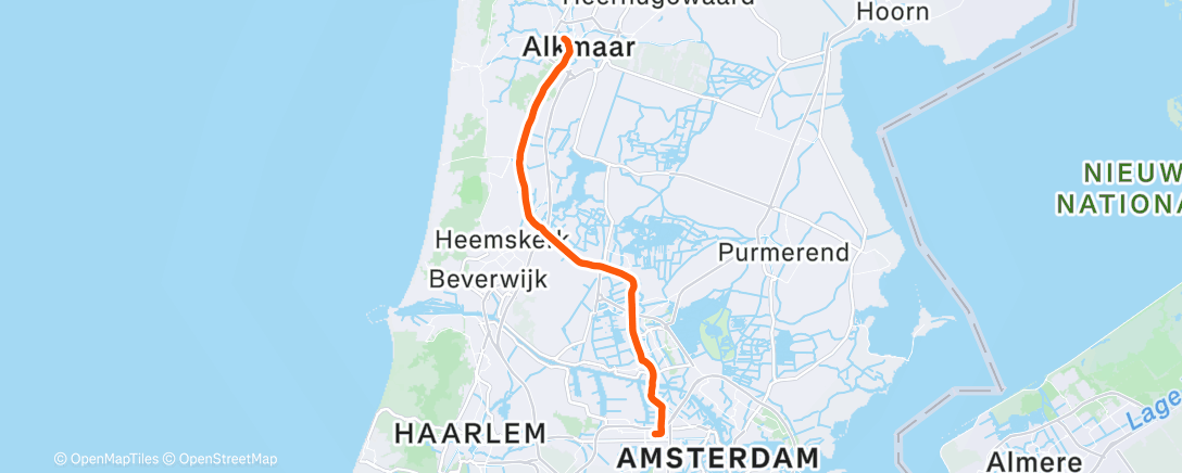 Map of the activity, Ochtendrit