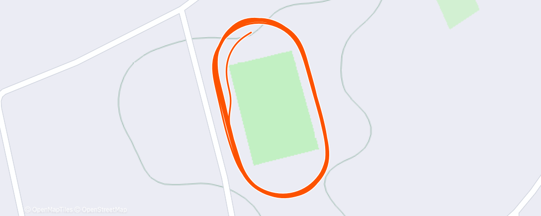 Карта физической активности (Afternoon Run)