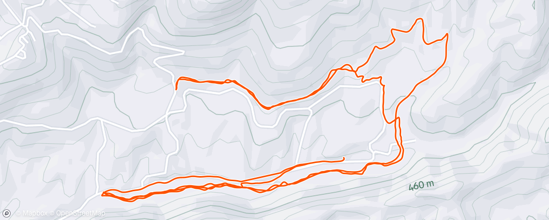 Map of the activity, Morning Ride