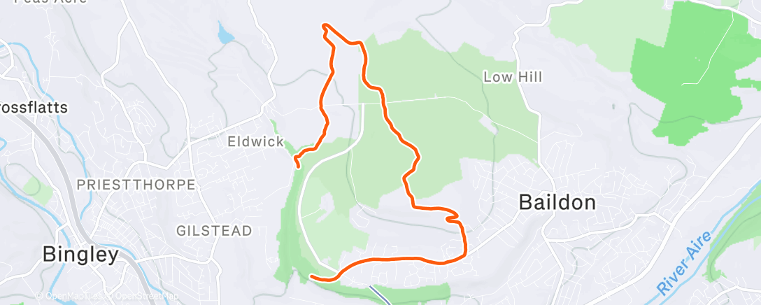 Карта физической активности (Blowind the cobwebs out)