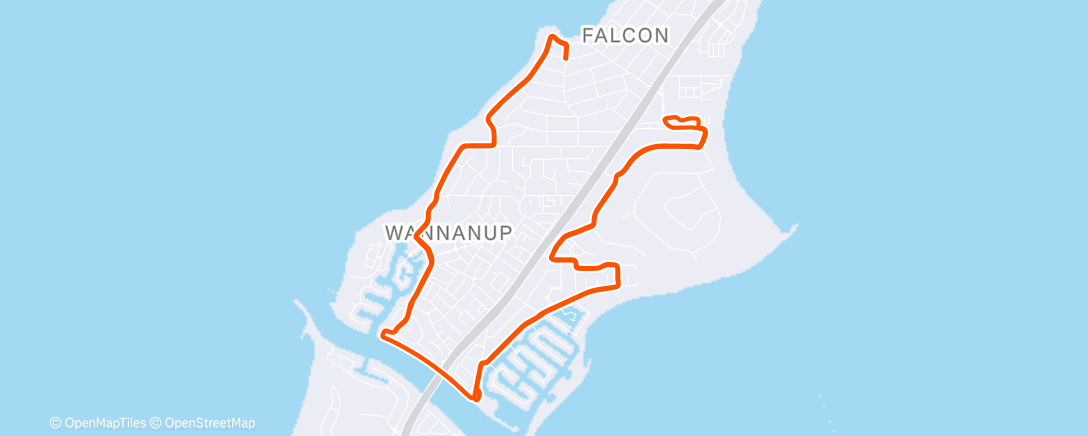 Карта физической активности (Morning Ride)