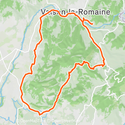 Dentelles | 50.3 km Cycling Route on Strava