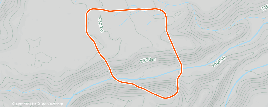 Map of the activity, MyWhoosh - Valley of Tombs
