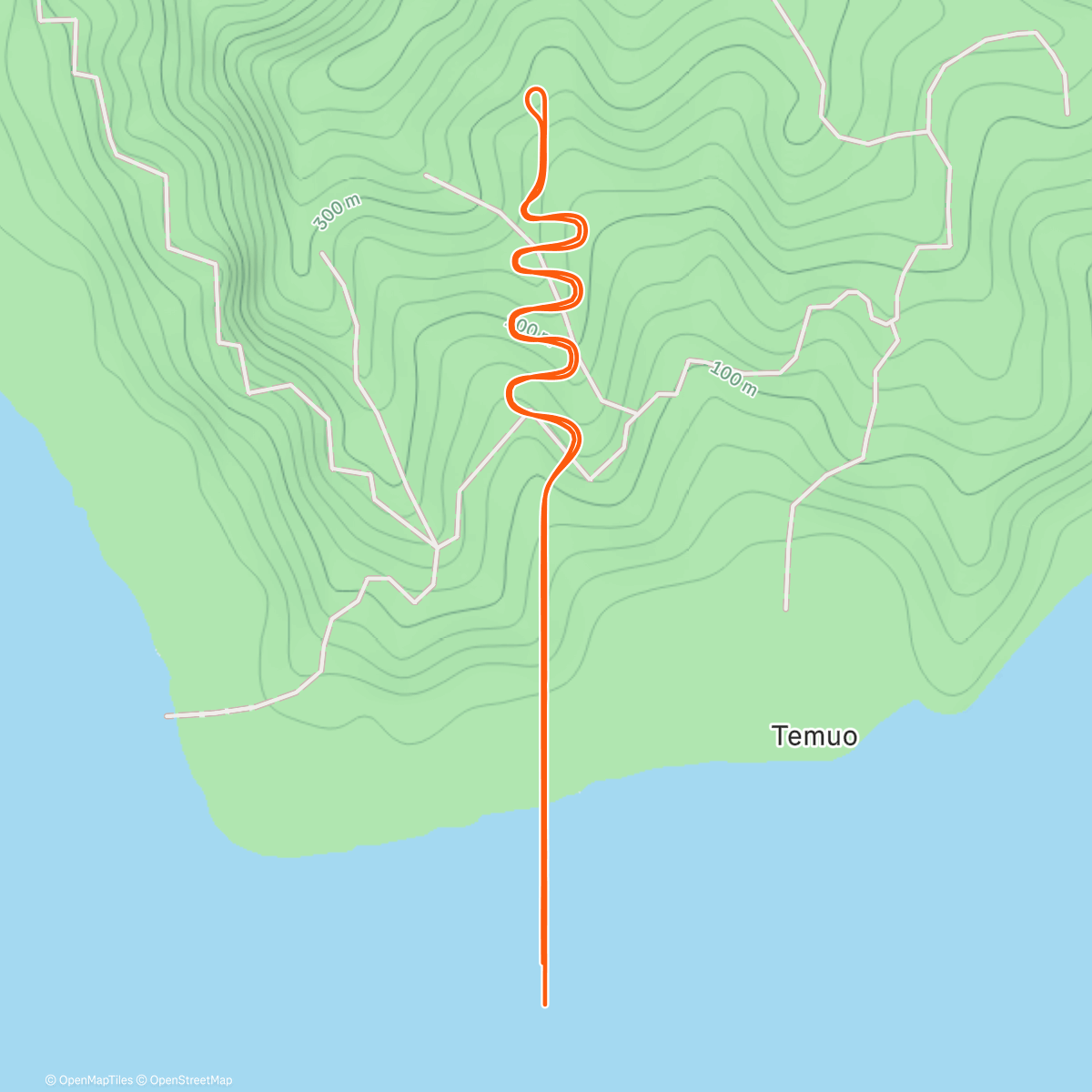 Map of the activity, Zwift - Oh Hill No in Watopia