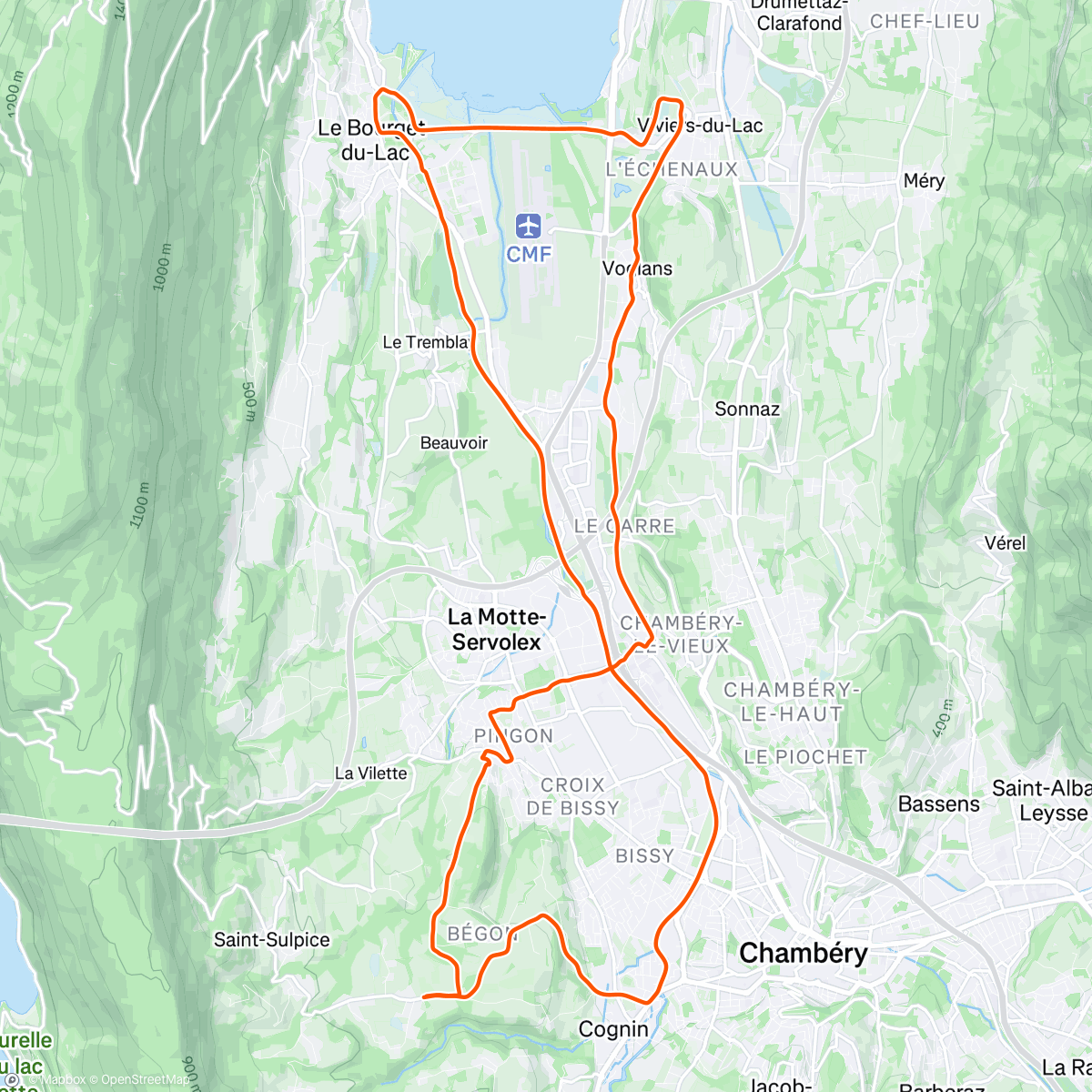 Map of the activity, Détente ☕️