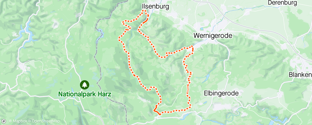 Map of the activity, Harz Über Gravel 3/3
