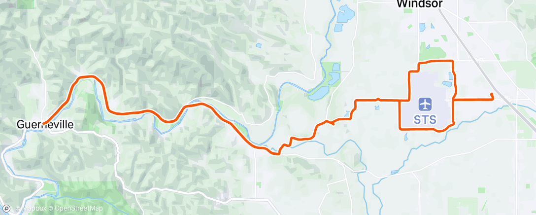 Map of the activity, TT rig