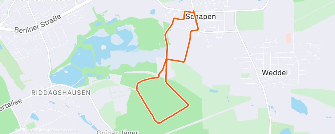 Map of the activity, #50/25 - bei Schneeregen und Glätte letzte Runde dieses Jahr :)