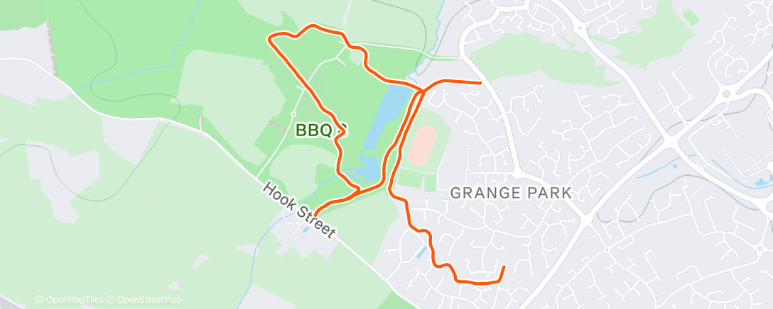 Peta aktivitas, Lydiard woody loops