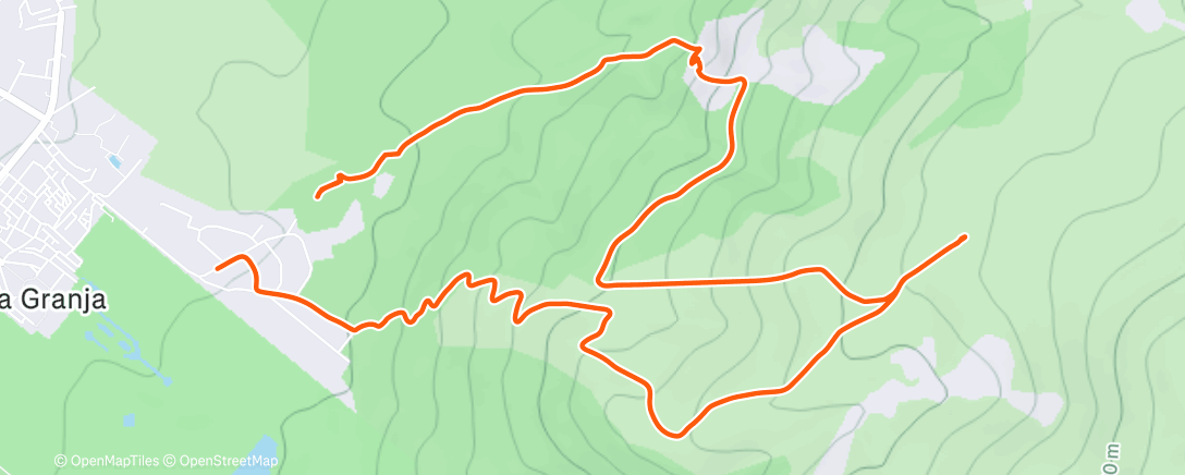 Map of the activity, Excursión de mañana