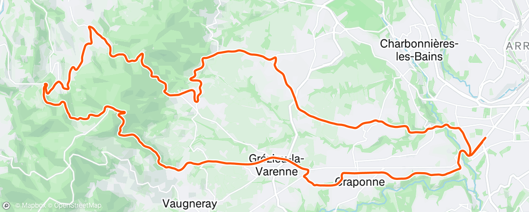 Map of the activity, Petit tour 🌞