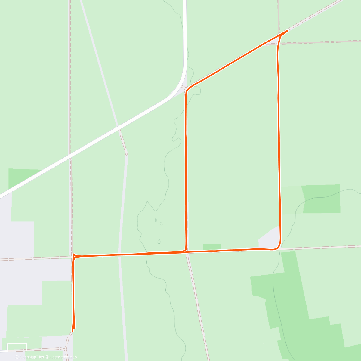 Map of the activity, Weihnachtsrunde mit Hund 🐶