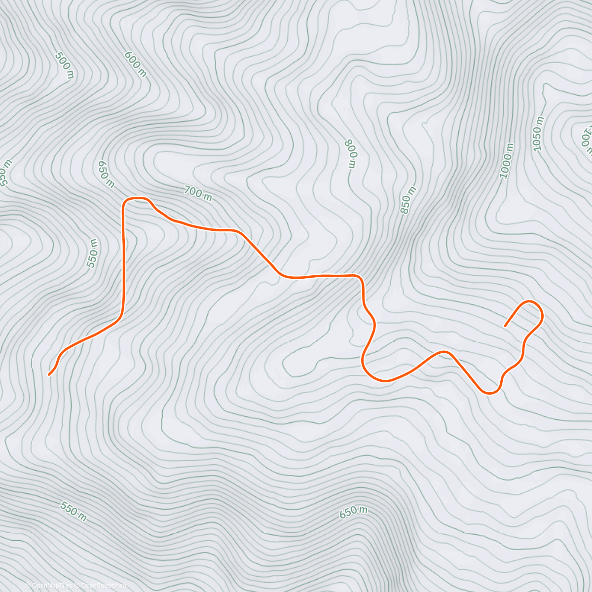 Карта физической активности (Zwift - Bon Voyage in France)