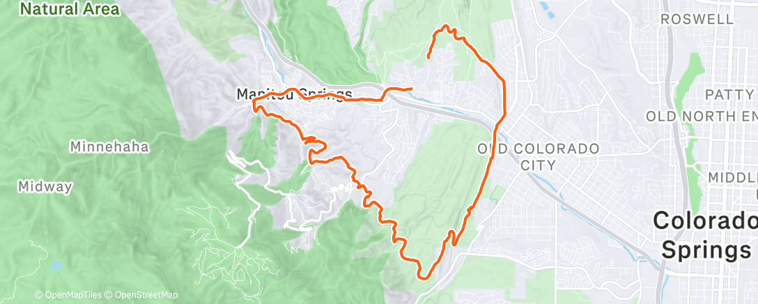 Map of the activity, Downright warm out there