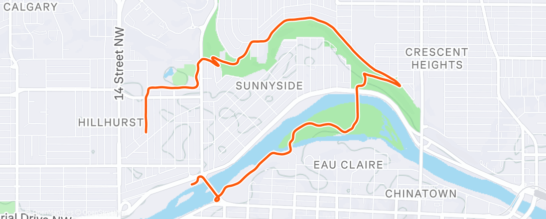 Map of the activity, Frohe Weihnachten
