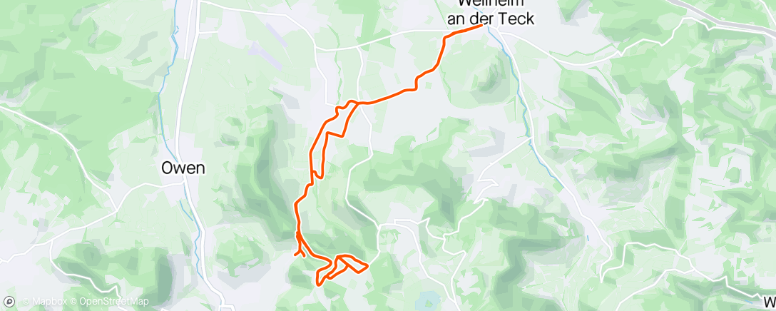 Карта физической активности (Walddorf Hässlich)