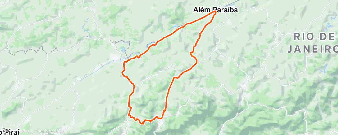 Map of the activity, Avancini Bikes - Volta de Além Paraíba - Teresópolis