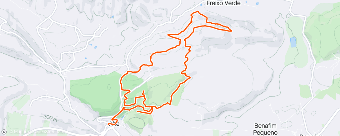 Map of the activity, Alte Trail 2024 official route