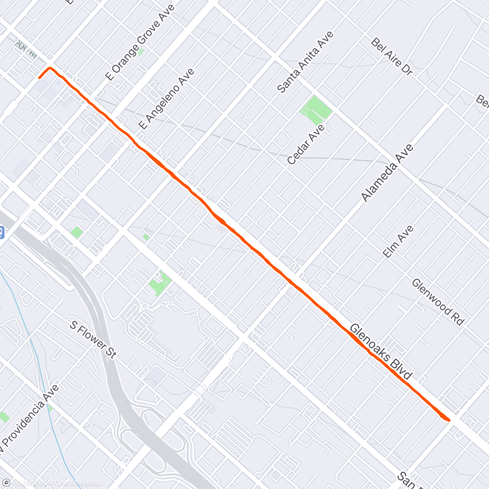 Map of the activity