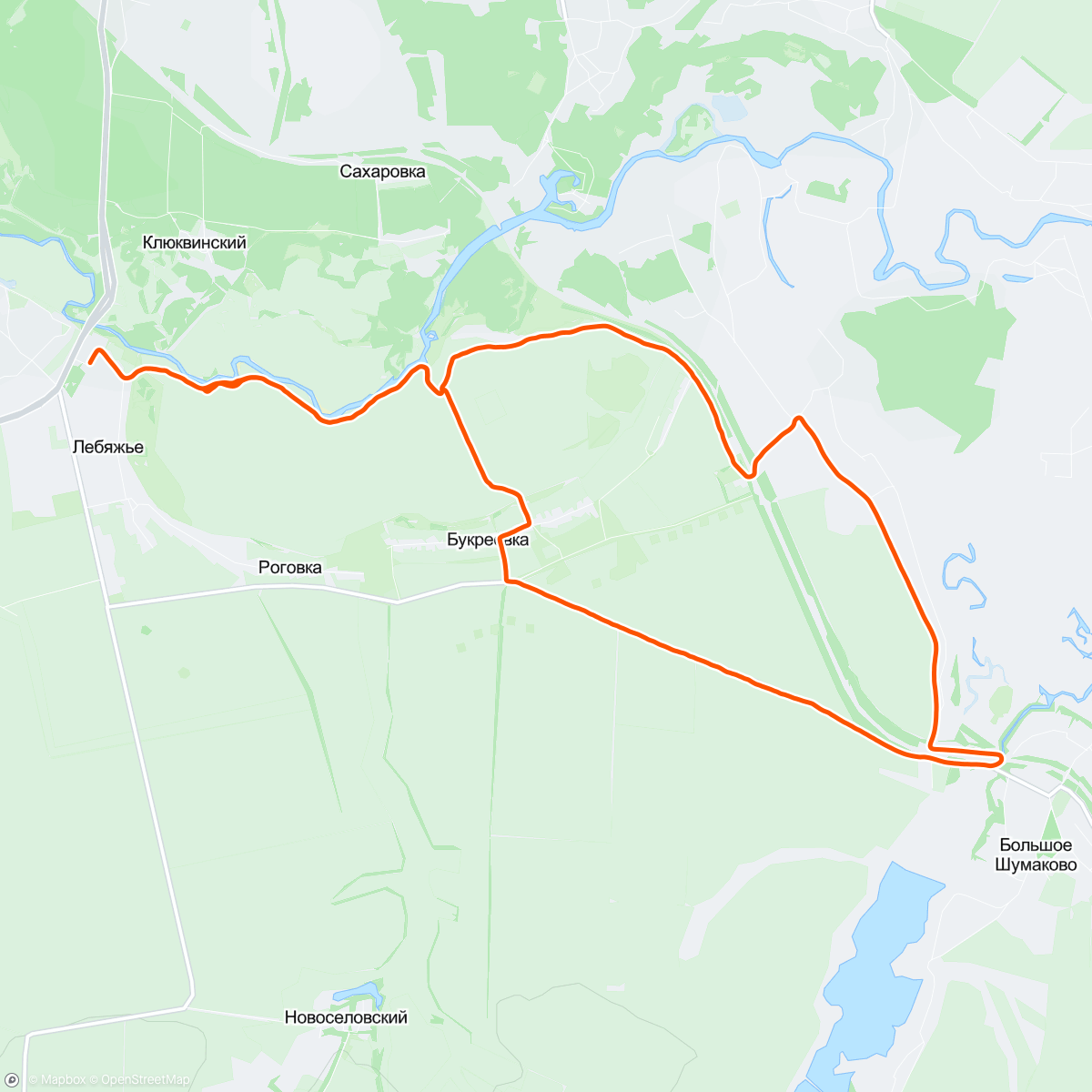 Map of the activity, IzMyTrail💚/IML#187 на выезде