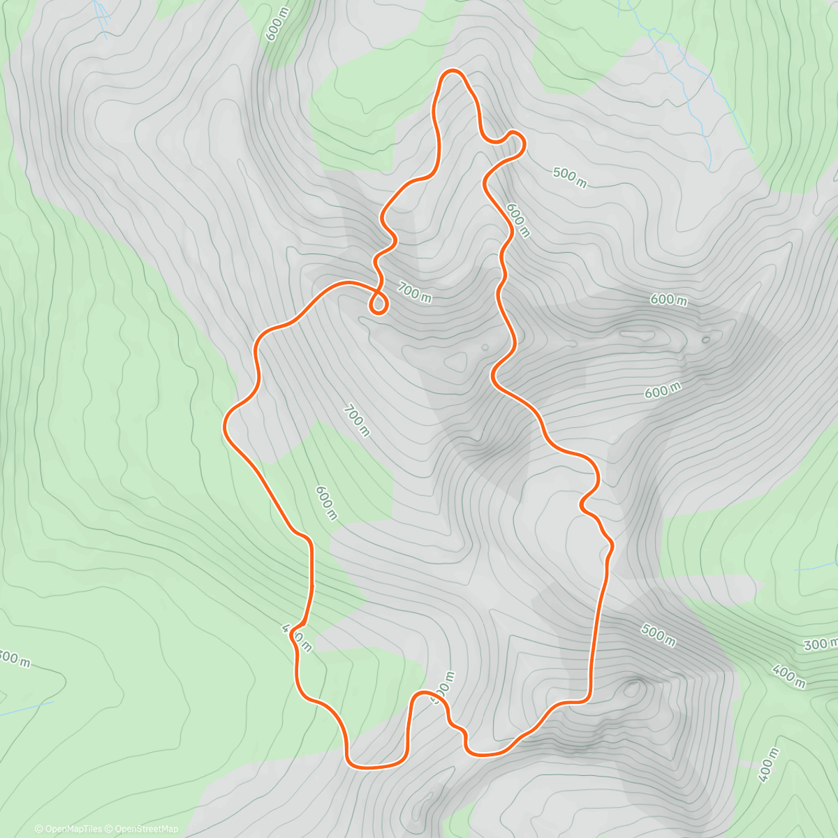 Map of the activity, Zwift - Climbing Threshold #1 on Loch Loop in Scotland