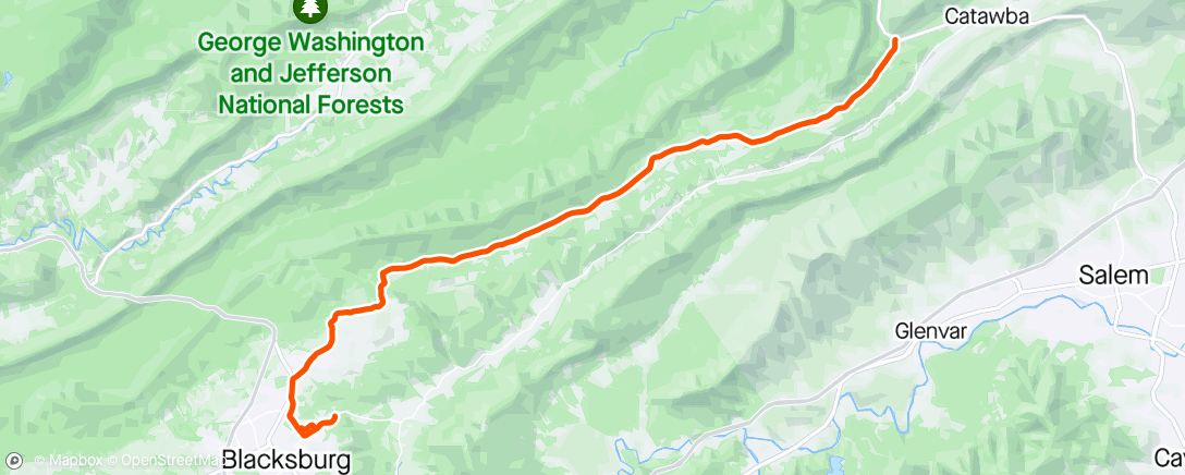 Map of the activity, Mt Tabor