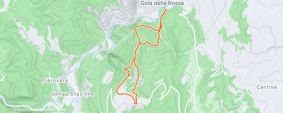 Карта физической активности (Sentirsi un DH)