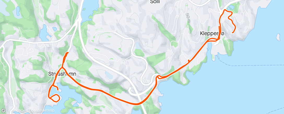 Mappa dell'attività Søndagsmiddag