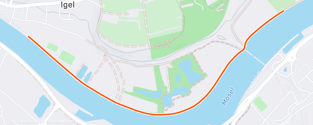 Map of the activity, 5 km Christmas Run 🎄🐾