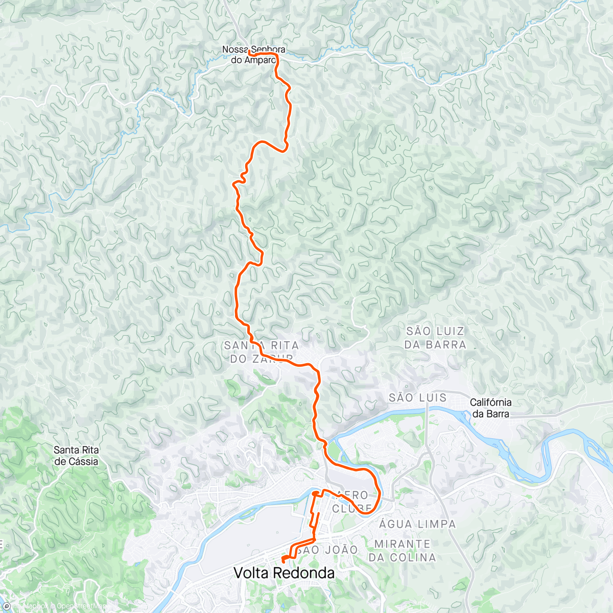 Map of the activity, Amparo, café ☕️ e queijo 🧀