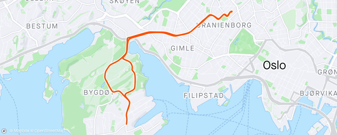 Kaart van de activiteit “Morning E-Bike Ride”