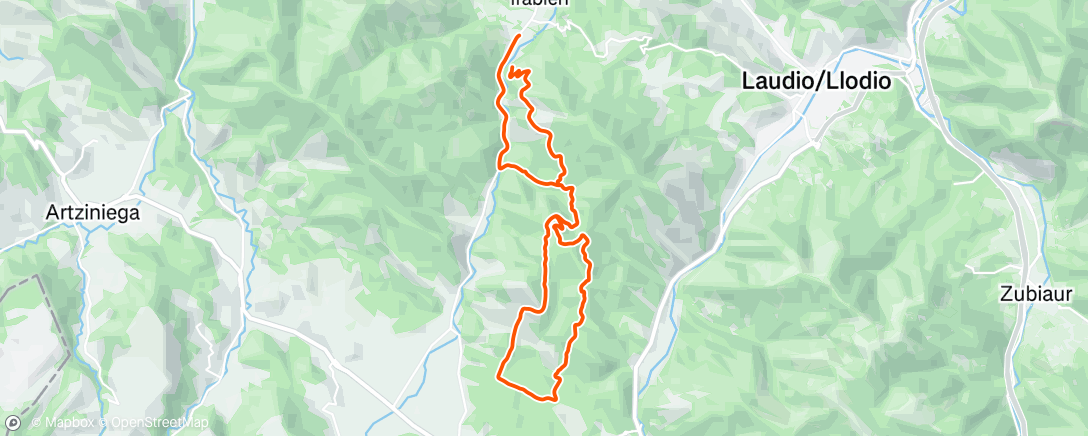 Map of the activity, Morning Ride