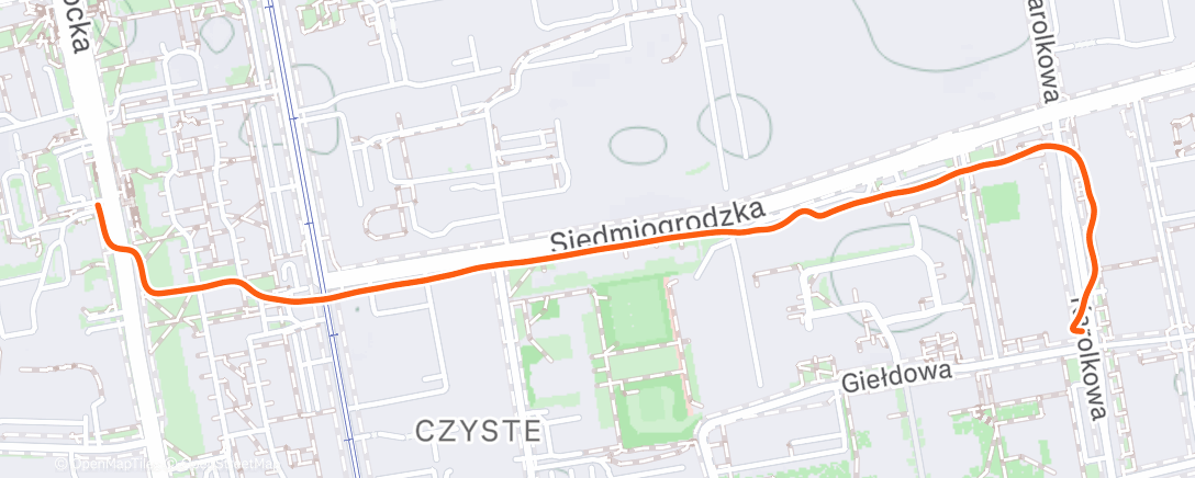 Map of the activity, Lunch Walk