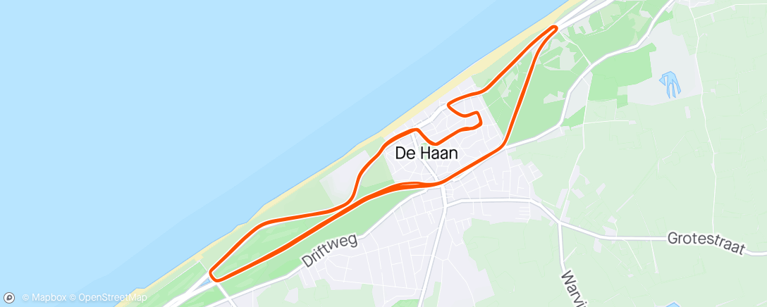 Map of the activity, 1.12B De Haan