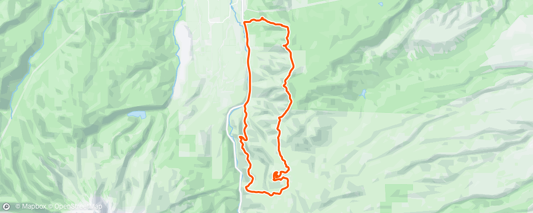 Map of the activity, Surveyor’s Ridge