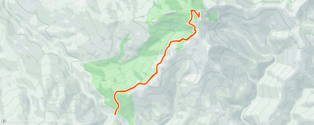 Map of the activity, Snowy Silver Star