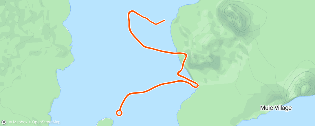 Mapa de la actividad, Zwift - Climb Portal: Cote de Trebiac at 125% Elevation in Watopia