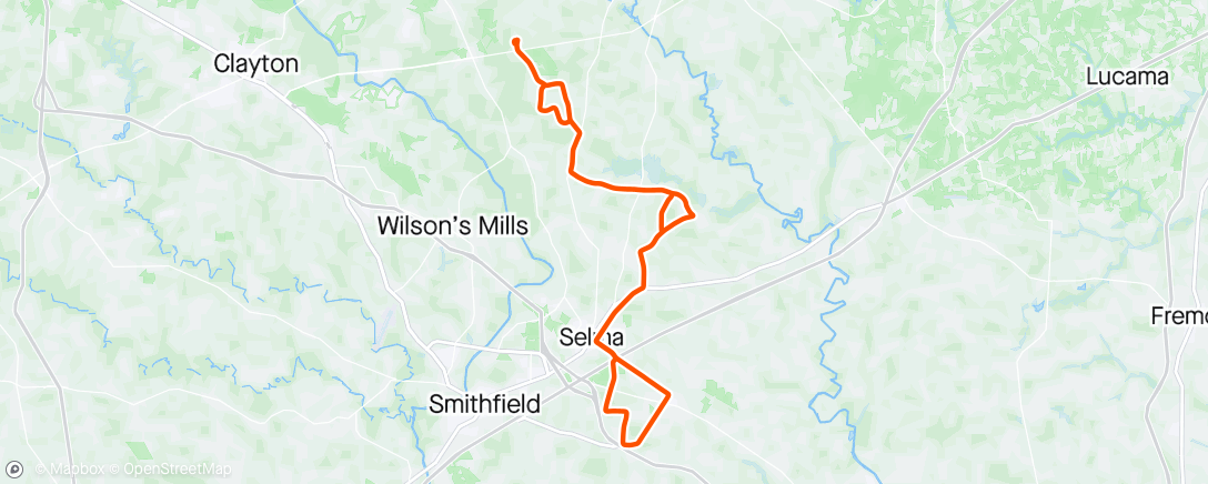 Map of the activity, Tommy’s Selma Slide