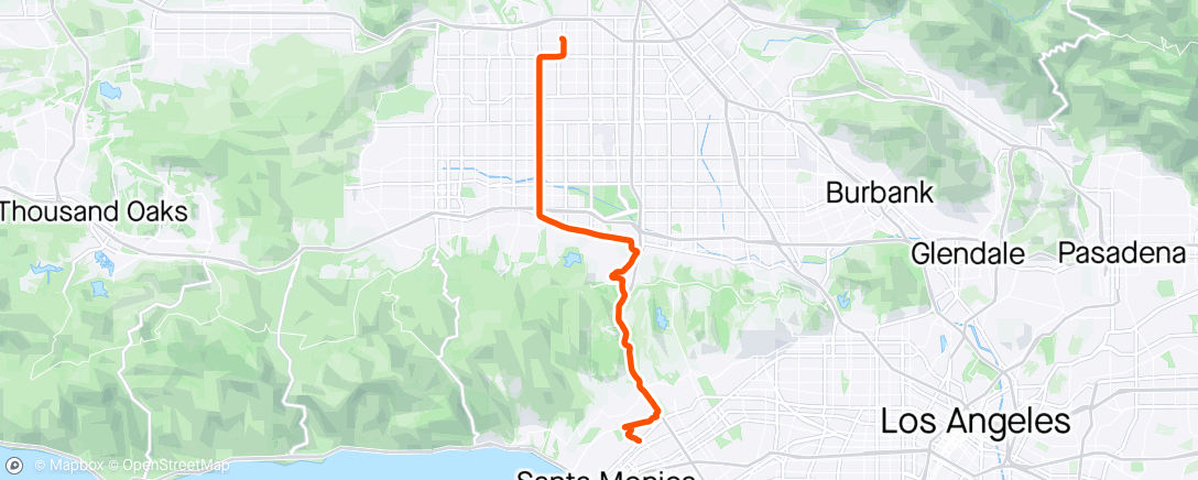 Map of the activity, Lovely Tailwind Down Reseda