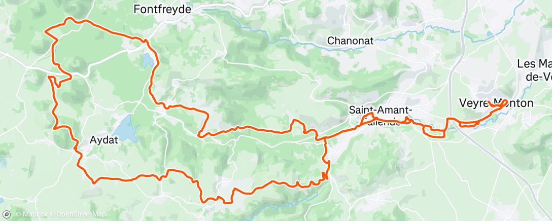 「VTT avec Ludo👍☀️☀️☀️」活動的地圖