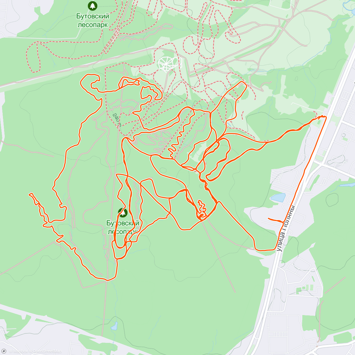 Mapa da atividade, На технику, 145 мин.