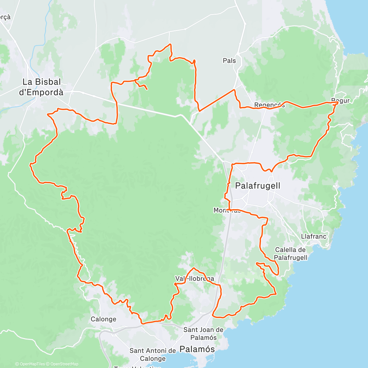 Map of the activity, Gravel Morning Ride 🏄🏽‍♂️