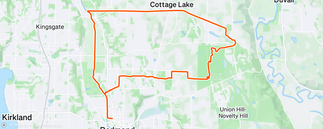 Map of the activity, 3 Doe Night