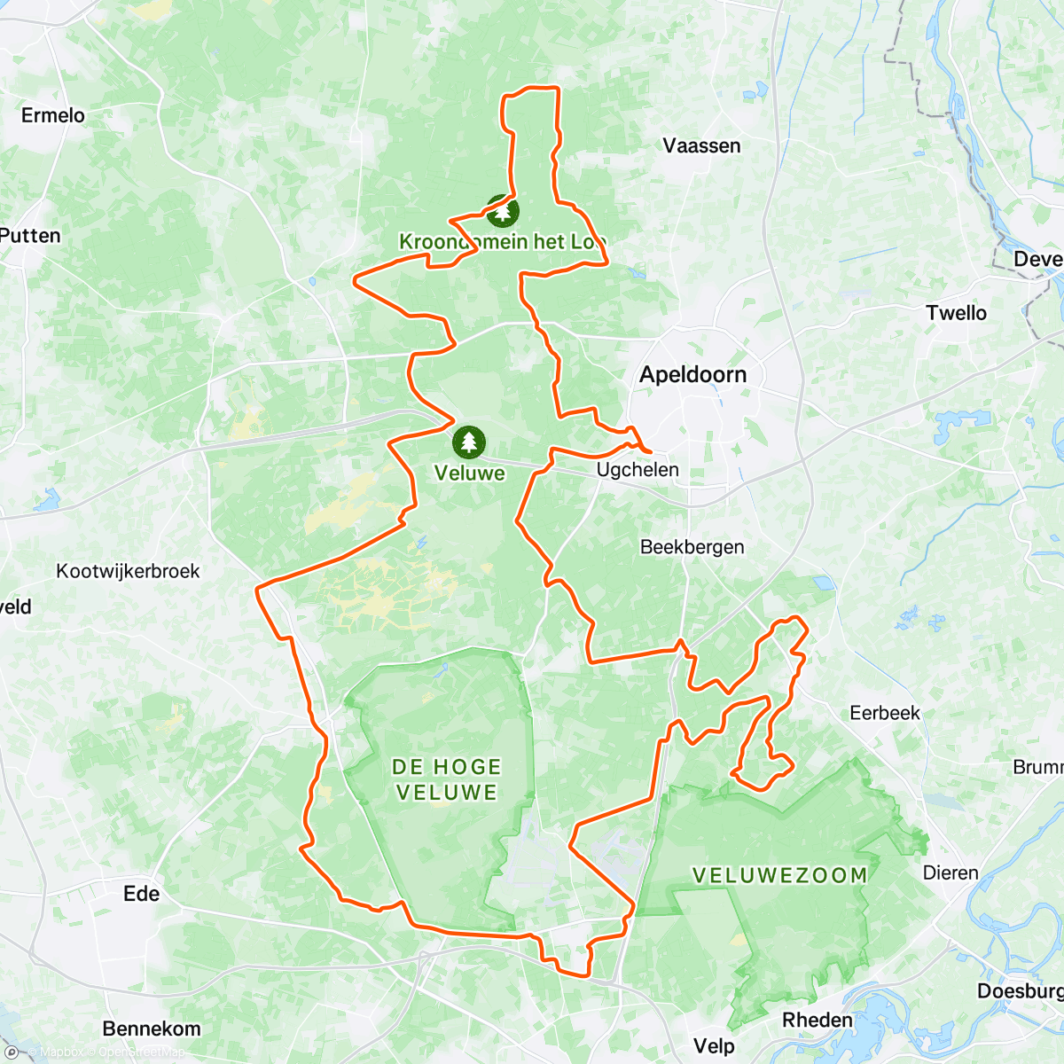 Map of the activity, SYN x Merida social gravel ride