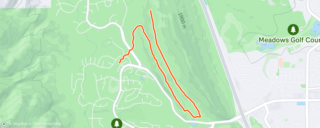 Map of the activity, Morning jaunt with Cass and the babies 🐣