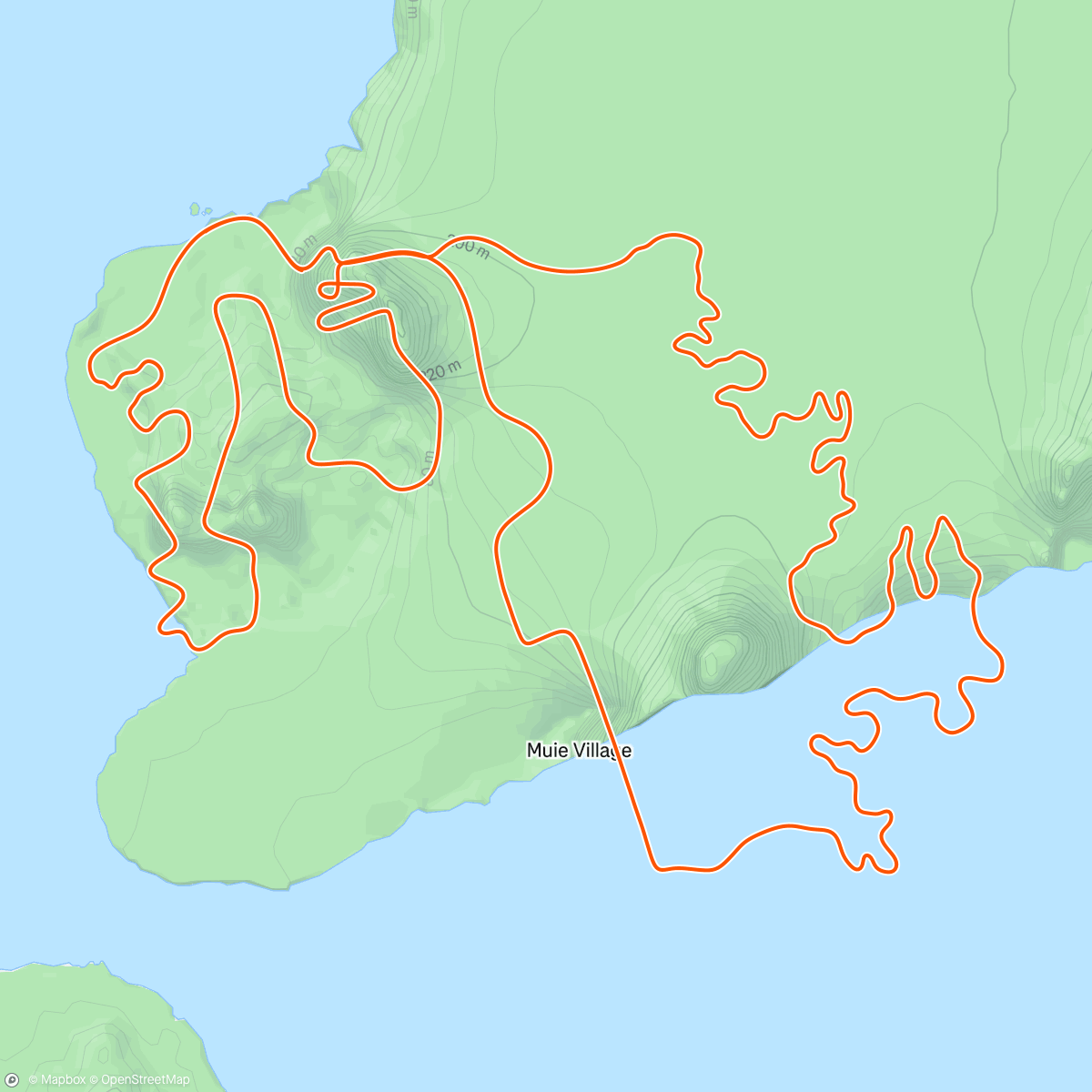 Carte de l'activité Zwift - Downtown Titans in Watopia