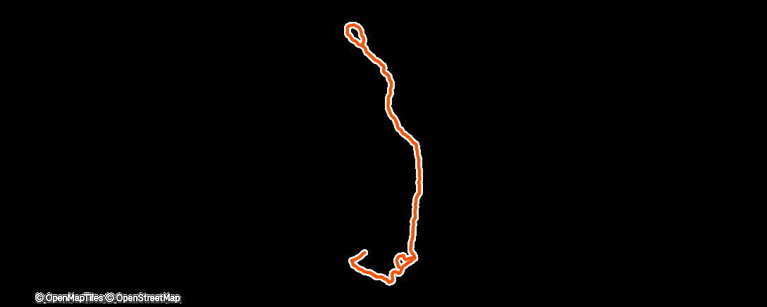 Map of the activity, Snöstorm