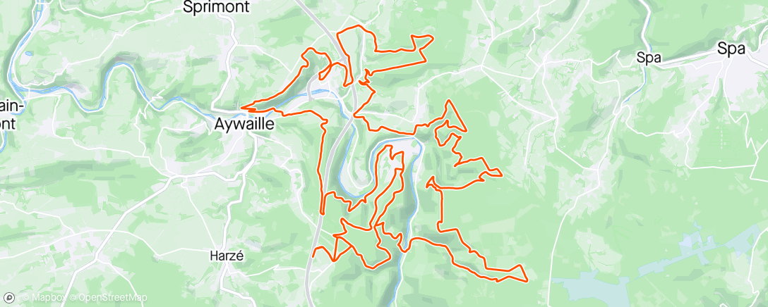 Map of the activity, La redoute marathon ⛰️ 🏆 🥳 ⛰️